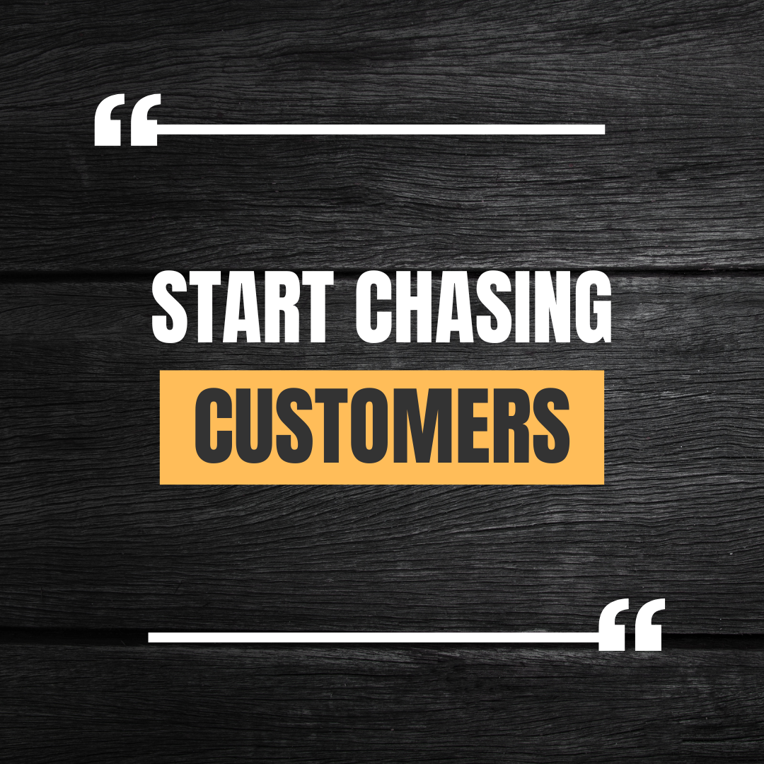 Stop chasing investors. Start chasing customers